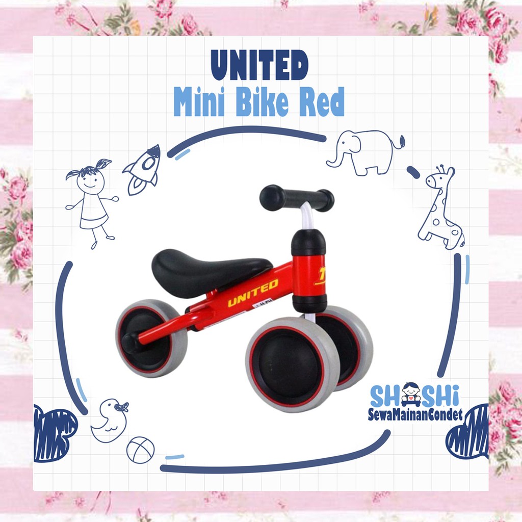 Sewa  United Mini Bike Red