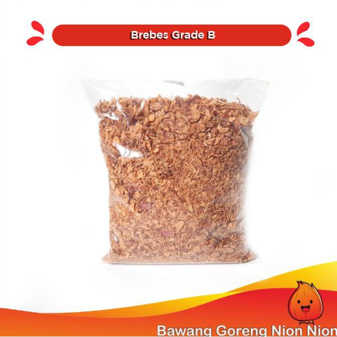 

Bawang Goreng Brebes Renyah Grade B - Asin