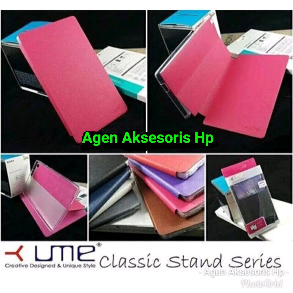 Flipcover UME Asus Zenpad 8 Z380KL 8" Leather Case / Sarung Tablet
