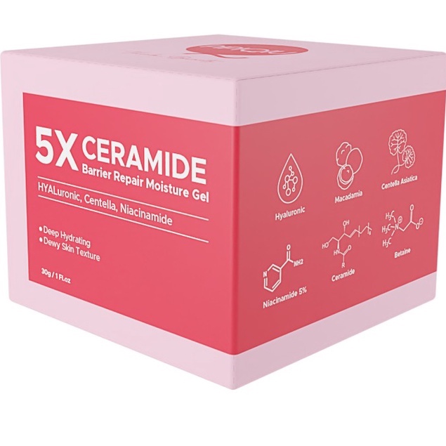 PROMO 5X CERAMIRE BARRIER REPAIR MOISTURIZE GEL MOISTURIZER -30g (BPOM)