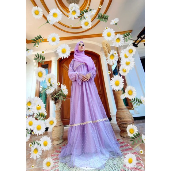 [COD]ARSYA GAMIS TILE//GAMIS BURKAT PESTA//GAMIS DEWASA//GAMIS KEKINIAN//PAKAIAN MUSLIM//BAJU GAMIS 