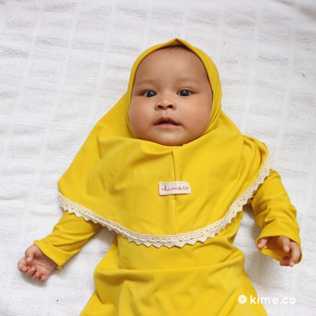 FATIMAH Hijab / khimar Anak / Baby / Balita by Kime