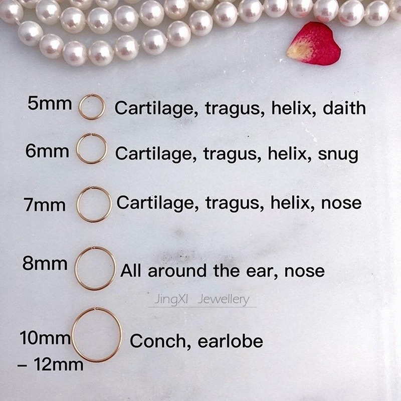 Roselife 1 Pasang Anting Tusuk Stainless Steel 316L Anti Alergi Untuk Wanita