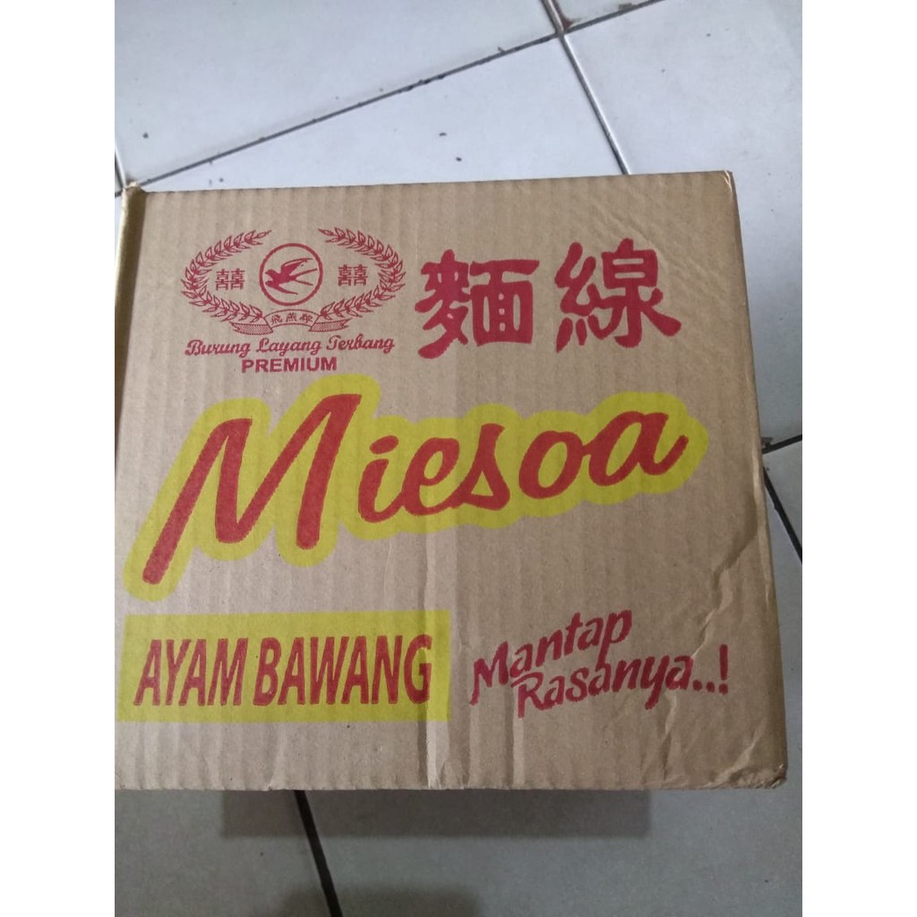 MIESOA / MISUA AYAM BAWANG CAP BURUNG LAYANG TERBANG DUS