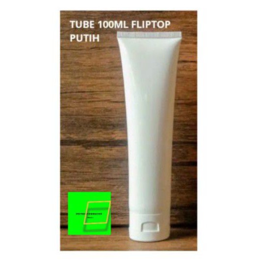 TUBE 100 ML FLIPTOP PUTIH