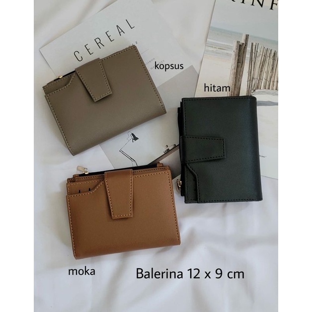 Balerina Dompet Mini Lipat Wanita