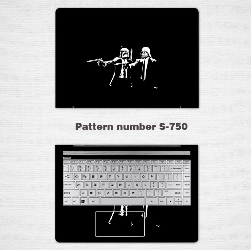 2pcs Stiker Laptop UNIVERSAL 12 13 14 15.6 Inch Dell Inspiron 13 5000 SERIES Warna Hitam 559015R 7520 Casing Pelindung Turbo Untuk Laptop LGBT