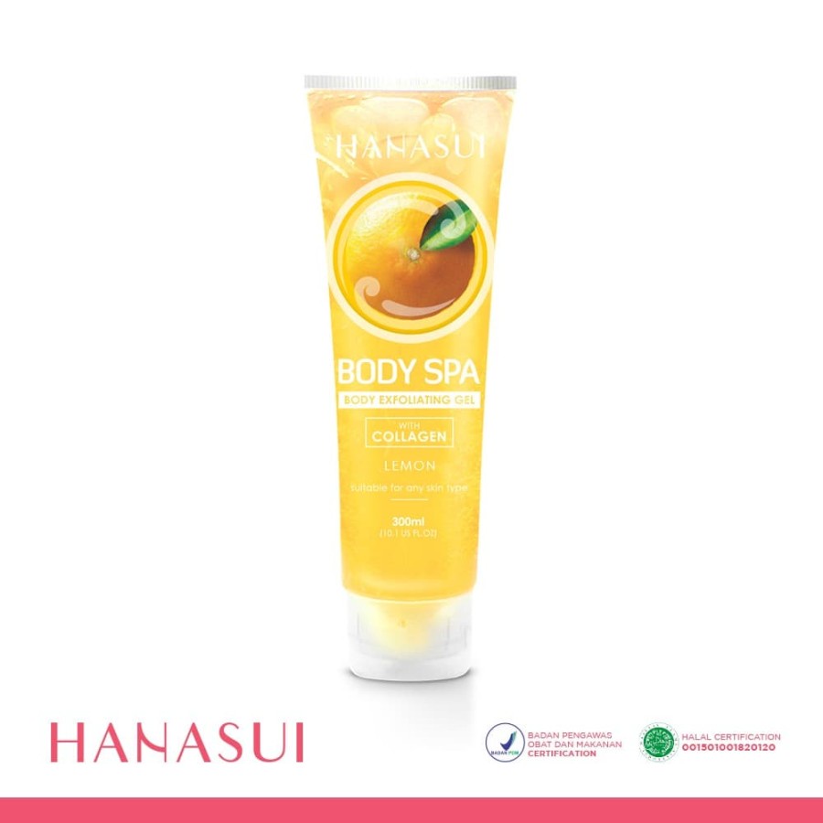 Hanasui Body SPA Exfoliating Gel Lemon 300ml