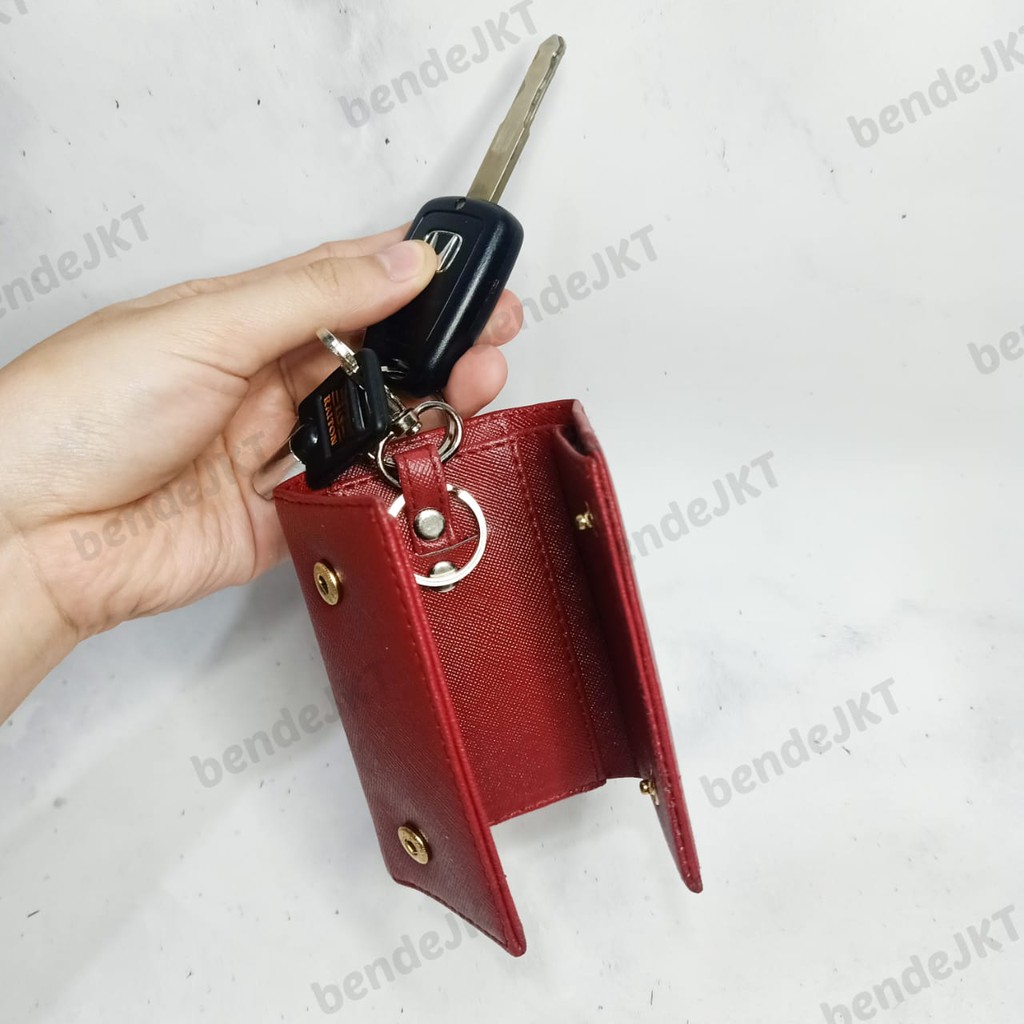 DOMPET GANTUNGAN KUNCI STNK MOTOR MOBIL BENDEJKT