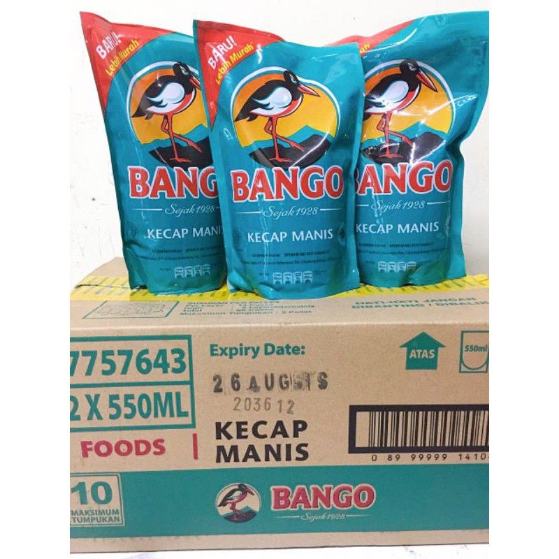 

kecap bango kemasan 550ml