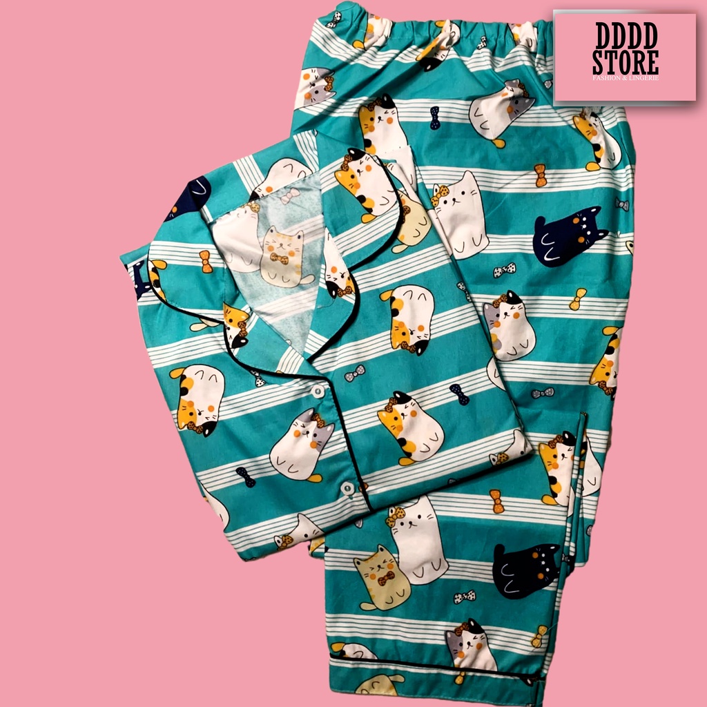 BAJU TIDUR WANITA TIEDYE/PIYAMA WANITA KATUN MOTIF TIE DYE CP PART 2