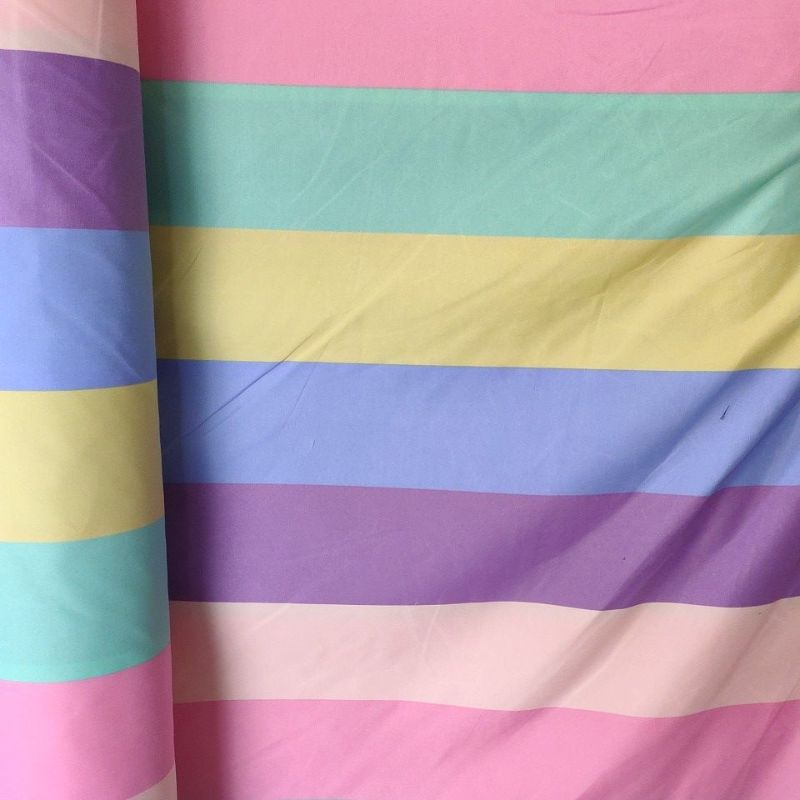 KAIN SPREI METERAN MICRO RAINBOW CANDY (L240)