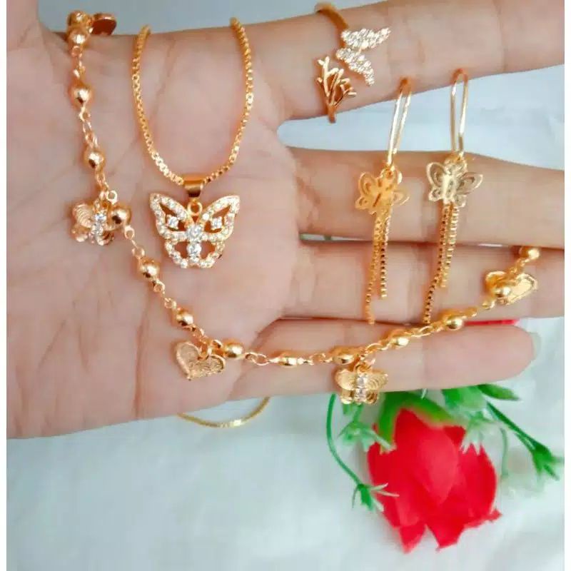 set dewasa xuping gold lapis emas