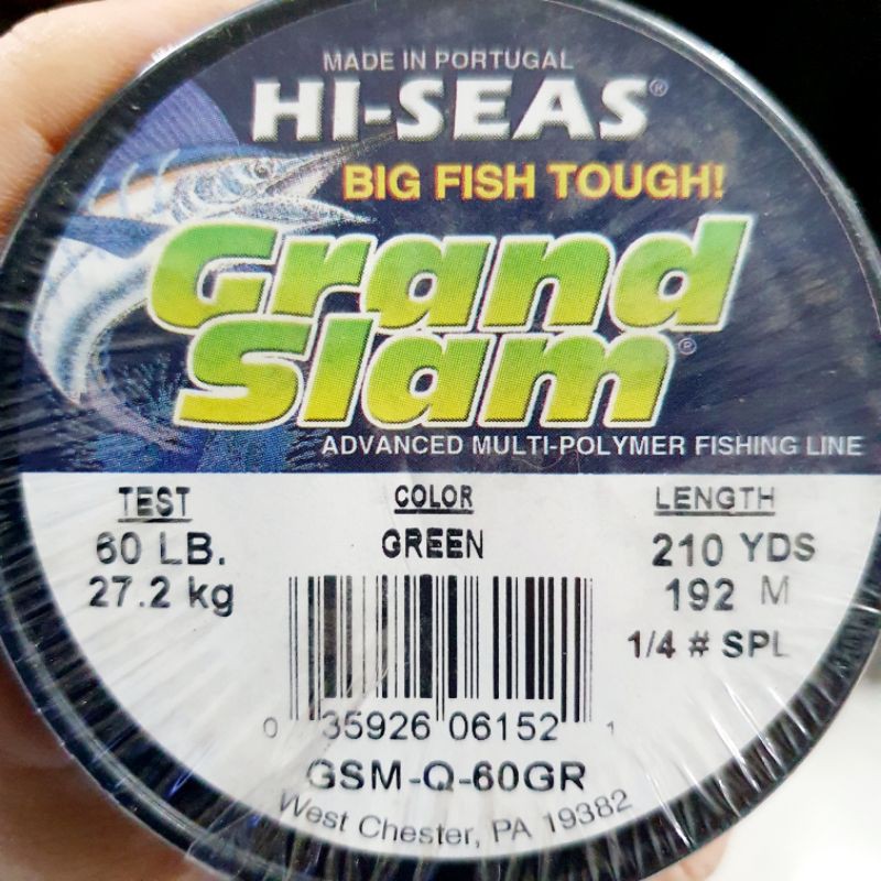 SENAR HI SEAS GRAND SLAM 60 lb made in portugal