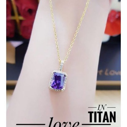 Titanium kalung wanita t455