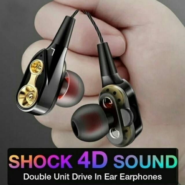 Handsfree / Earphone 4D Harman Kardon - JBL hifi AT108 - headset extra bass