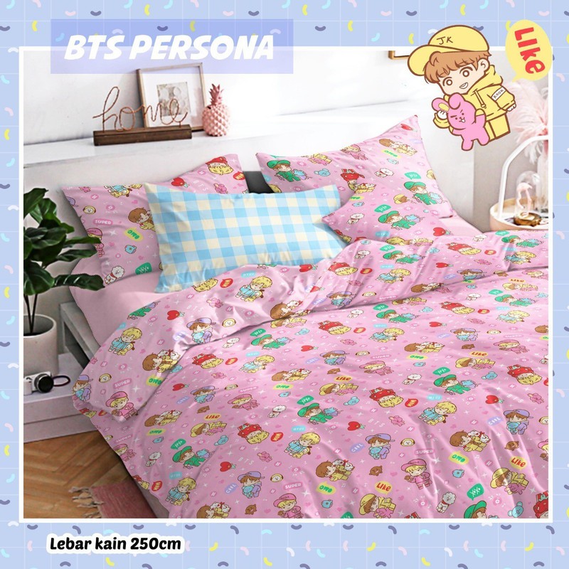 Sprei STAR Bts Persona Pink