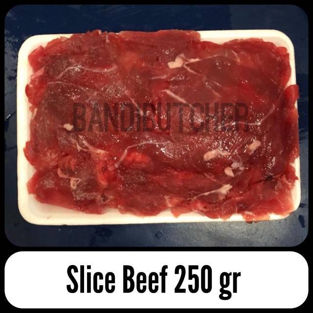 Daging Sapi Iris Tipis / Slice Beef Tanpa Lemak Shabu shabu 250gr