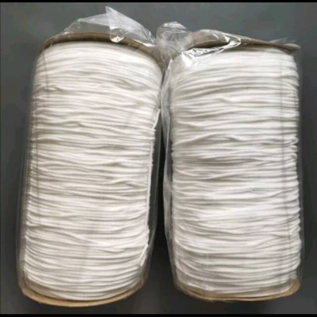 tali masker /karet elastis 2,5 mm per roll