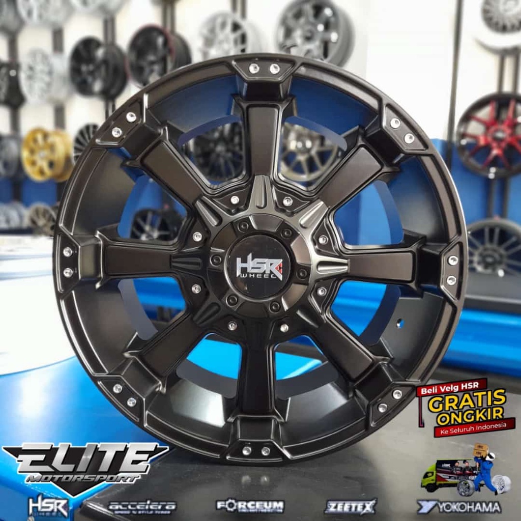 Velg Mobil Mobil Innova Rush Terios Ring 16x8 Lubang 5 Pcd 114 Velg HSR Rengit