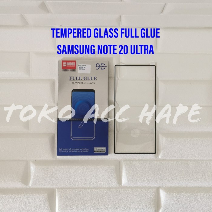 SAMSUNG NOTE 20 ULTRA TEMPERED GLASS FULL GLUE 5D/9D CURVE PREMIUM