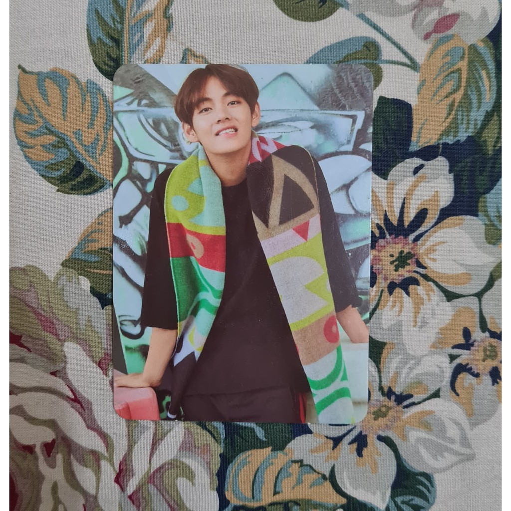 Official BTS Photocard Taehyung Season Greeting 2017 (SG 17)