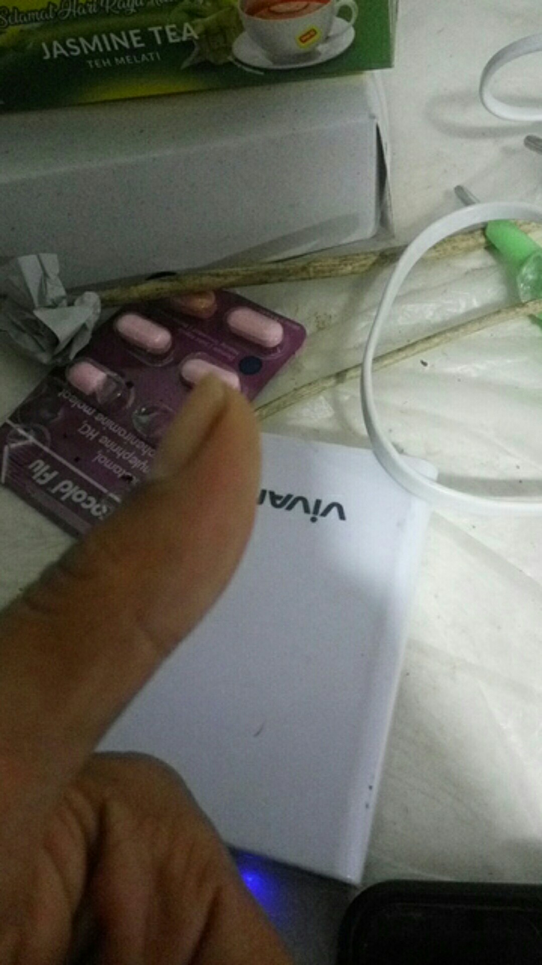 Murah Couple Batik & Rok - Bougenvil Navy