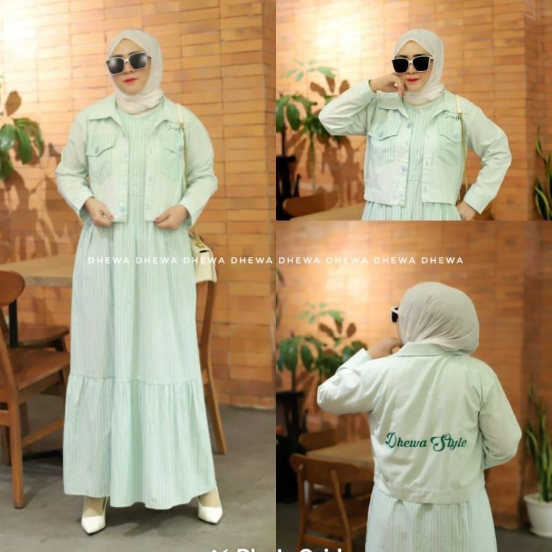 gamis crop by dhewa