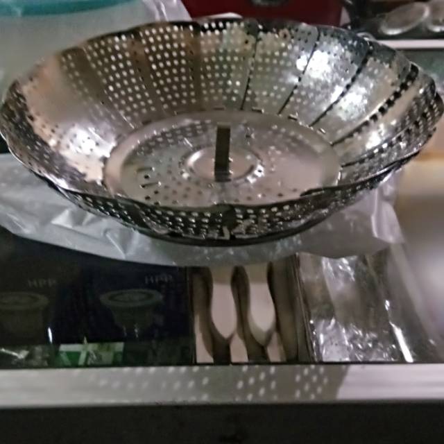 

Steam/steamer basket alat/tempat kukus makanan 32cm