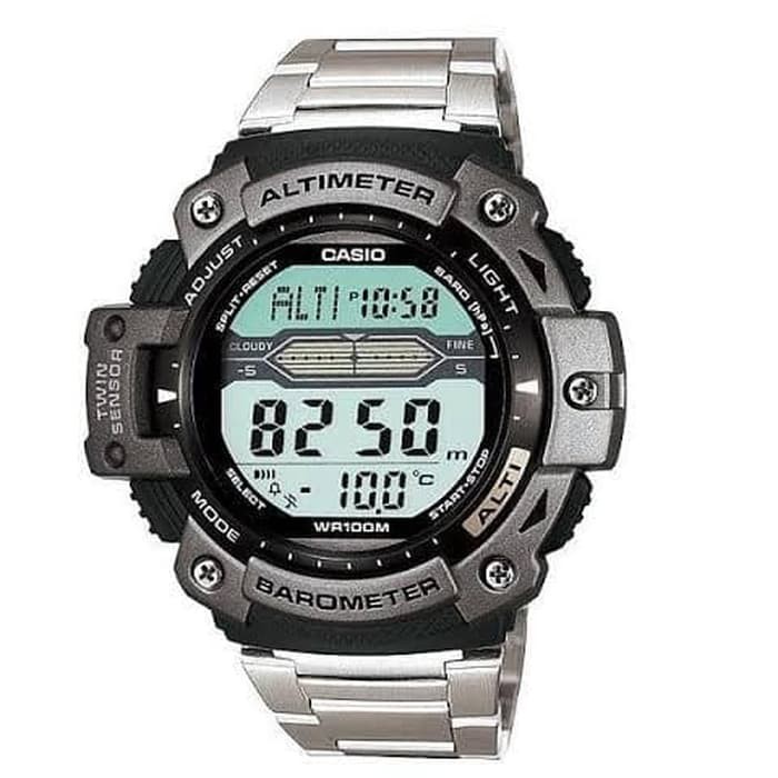 GS213 Fashion pria wanita Jam Tangan Casio Original Outgear SGW-300HD-1A Termurah