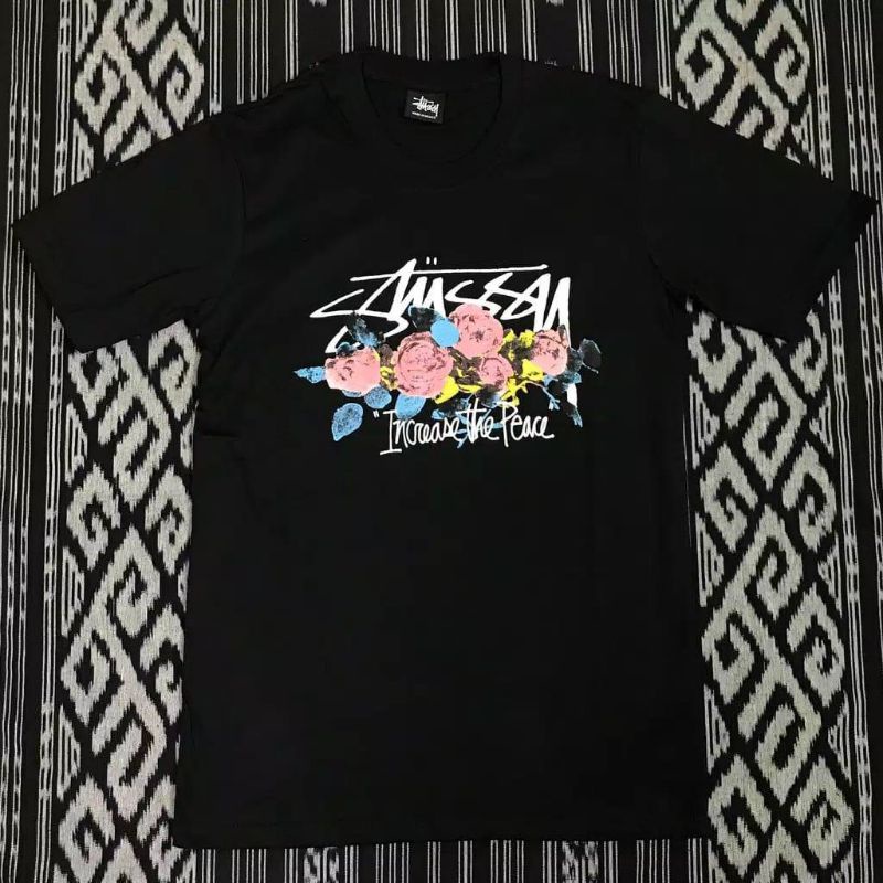 BAJU KAOS T SHIRT ATASAN PRIA STUSSY PRIA WANITA PREMIUM ORIGINAL