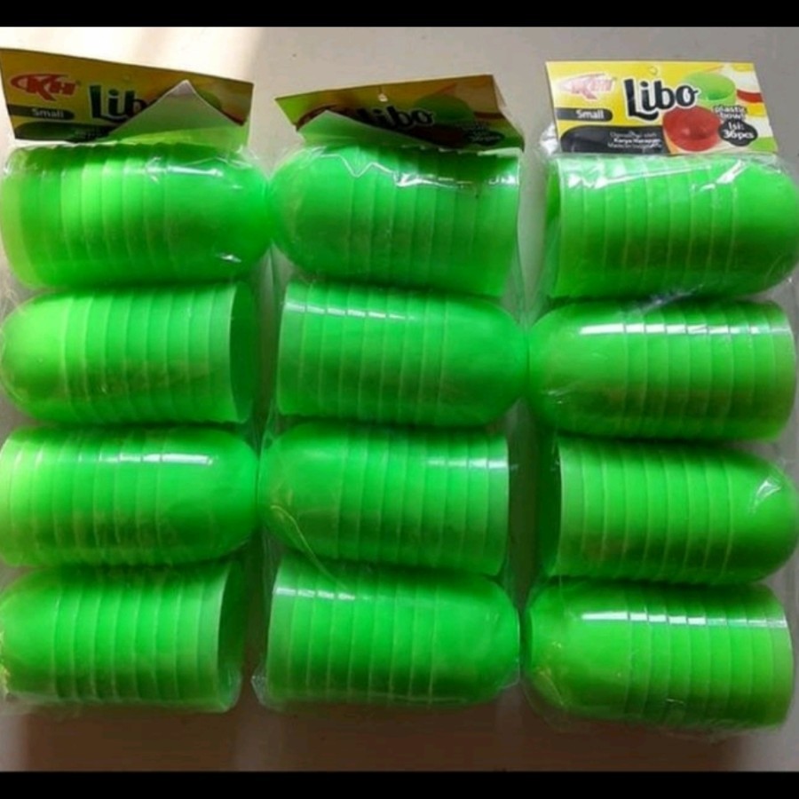 CETAKAN KUE TALAM MANGKOK KECIL PLASTIK 1 LUSIN