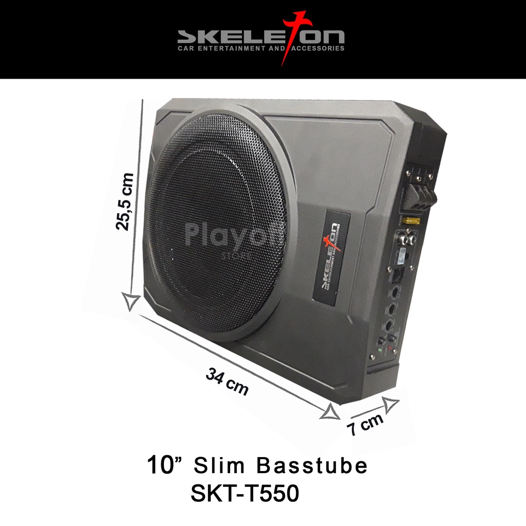 Slim Basstube ACTIVE (Model Kolong ) 10 Inch SKT  T550