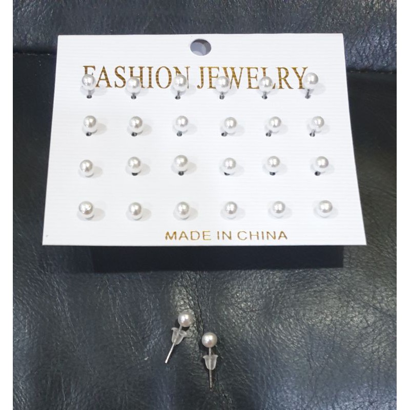 1 PASANG ANTING MUTIARA CANTIK MURAH