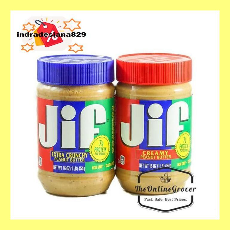 

Sf504Nind Jif Peanut Butter/Selai Kacang 454Gr - Creamy Ind504Sm