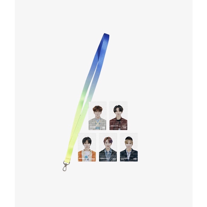 

[READY] TXT Employee ID Card Set Yeonjun Soobin yeon jun soo bin taehyun tae hyun lanyard beomgyu beom gyu hueningkai huening kai