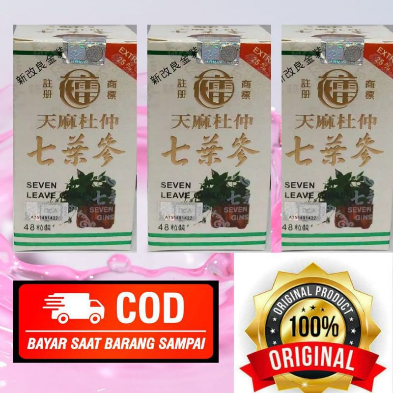 SEVEN LEAVE GINSENG ASLI-obat rematik, pegal linu, nyeri sendi dll