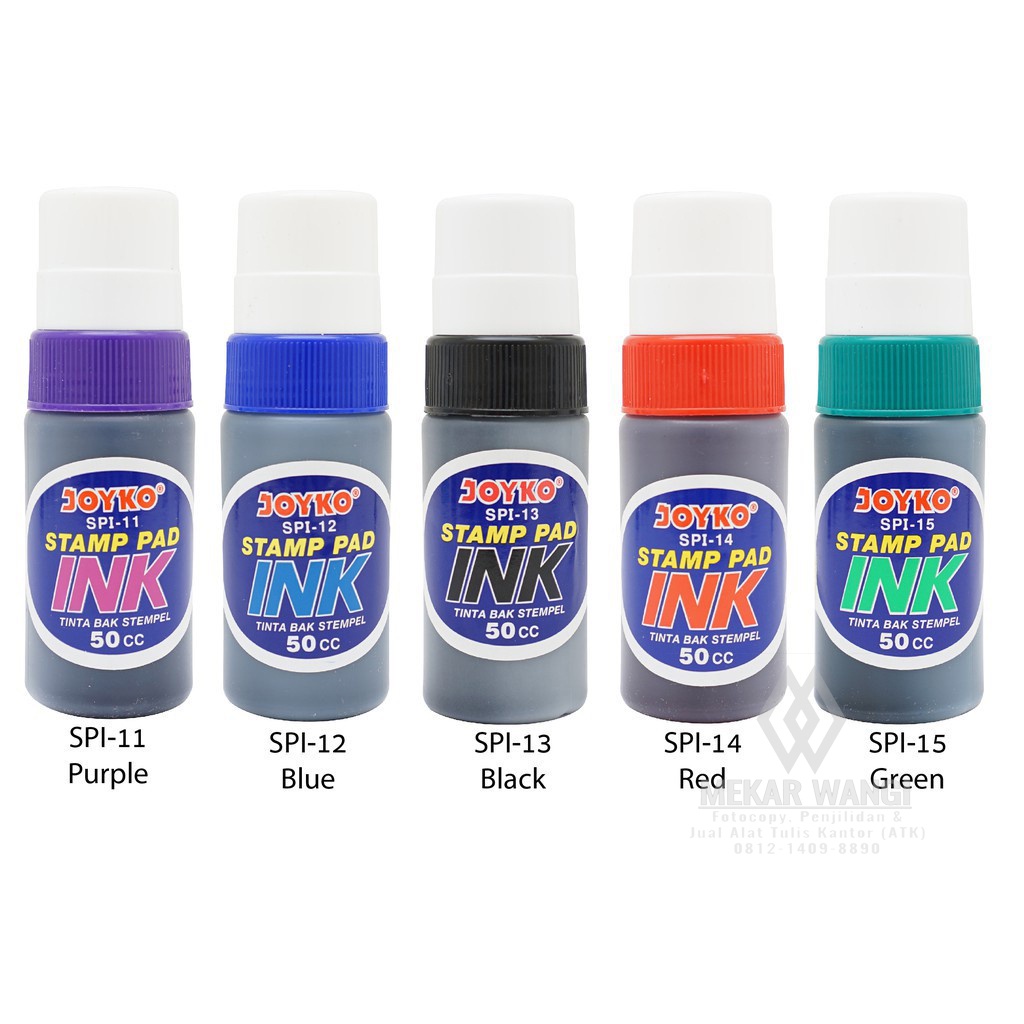 

JOYKO Tinta Bak Stempel Isi Ulang BIRU - Refill Stamp Pad Ink 50cc