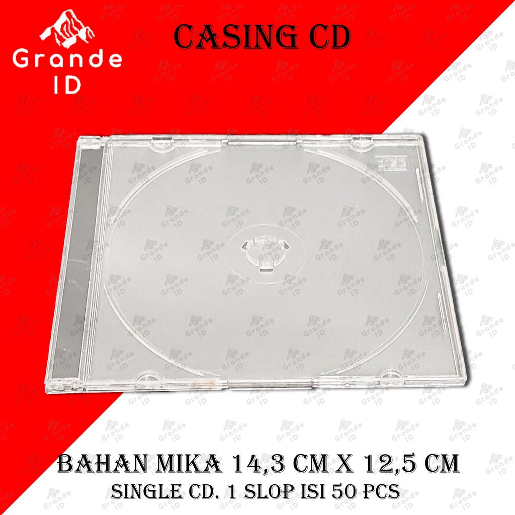 CASING CD SINGLE MIKA ISI 50 PCS CASE