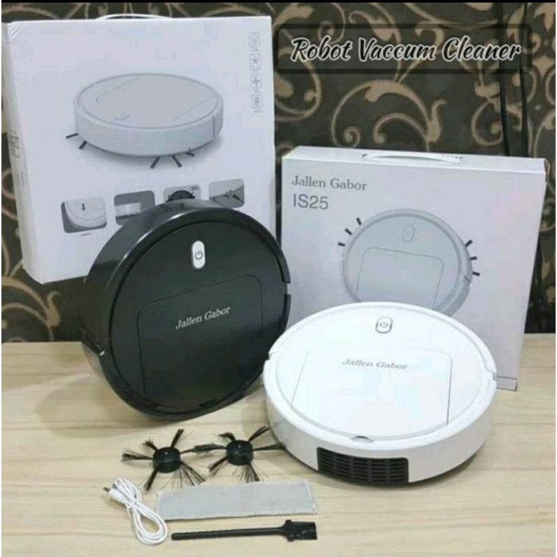 ROBOT VACUUM CLEANER ROBOT PENYEDOT DEBU ROBOT SAPU OTOMATIS JALLEN GABOR