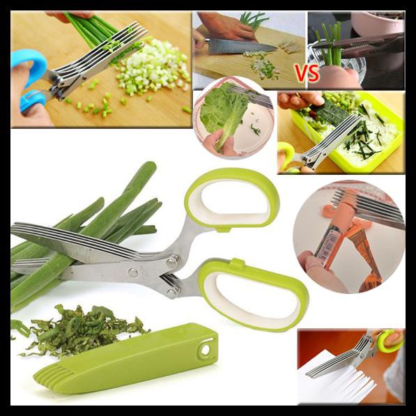 

HOT DEAL GUNTING 5 LAPIS / GUNTING DAUN BAWANG GUNTING SAYUR DAPUR - X033 !