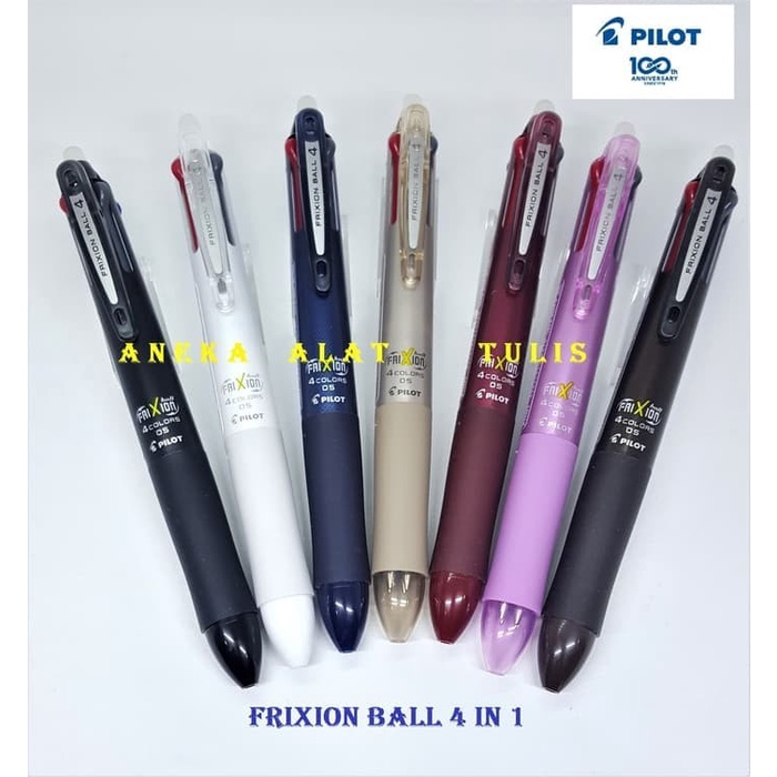 

PILOT FRIXION CLICKER 4 IN 1 / 1 PULPEN 4 WARNA promo