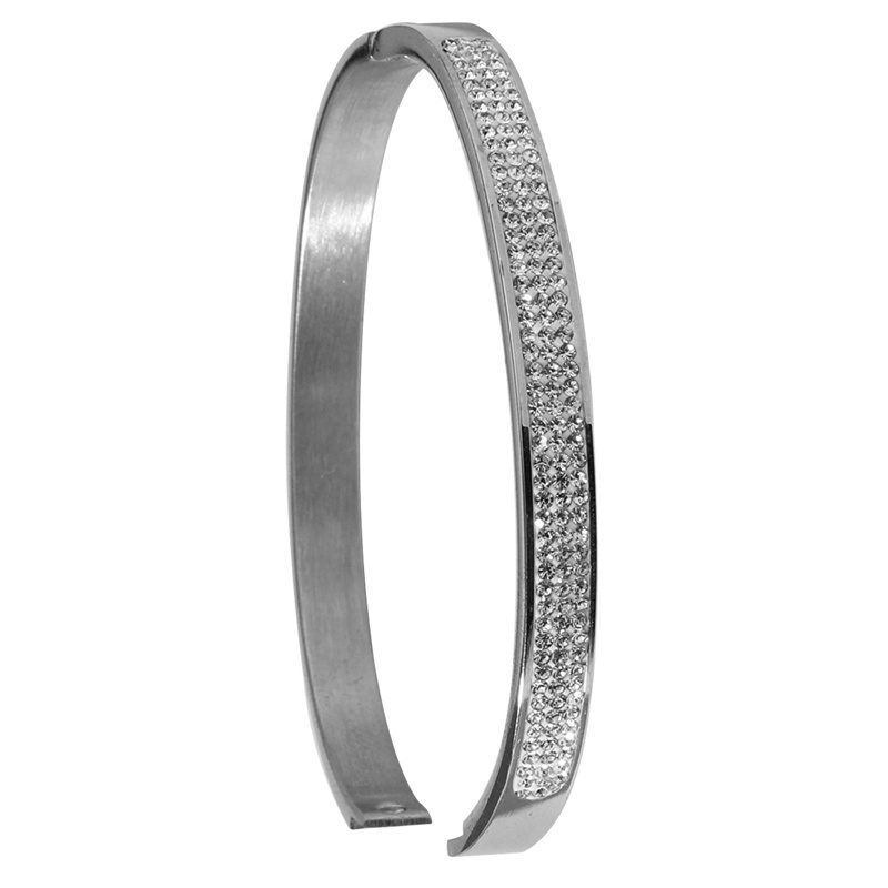 Fancyqube Gelang Sterling Silver 925 Hias Cubic Zircon Aaaaa Untuk Wanita