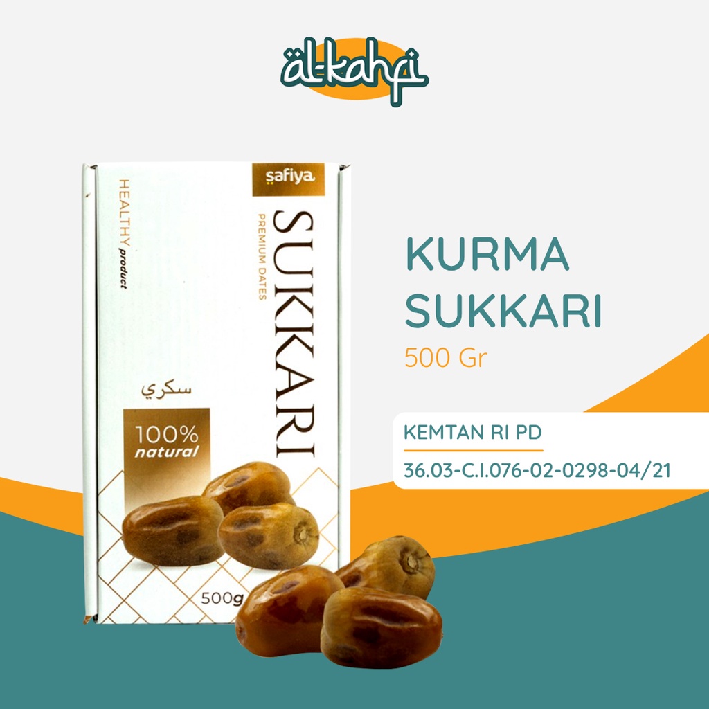 Kurma Sukari 500 Gram Kurma Raja Premium Original