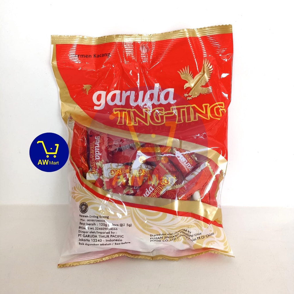 

PERMEN GARUDA TING - TING 125GRAM ISI 50PCS