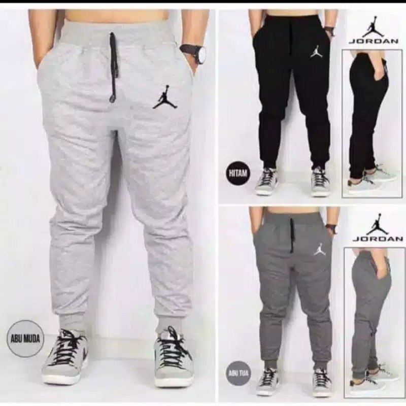 CELANA JOGGER PANJANG PRIA WANITA  TRENING TRAINING OLAHRAGA GYM RUNNING SWEATSPANTS SPORT