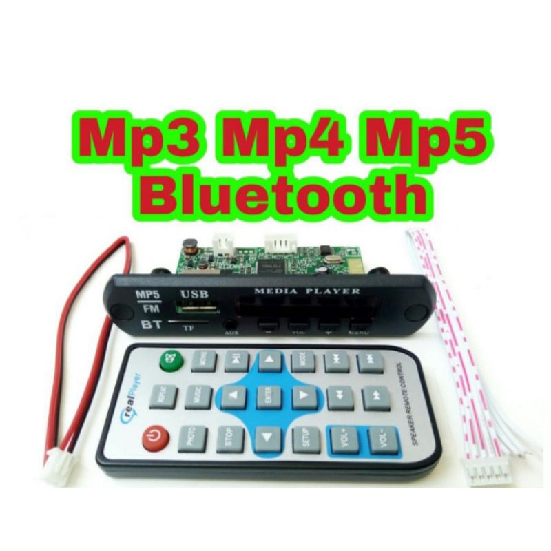 Kit modul Mp3 Mp4 Mp5 + Bluetooth Decoder Board Wireless Audio video