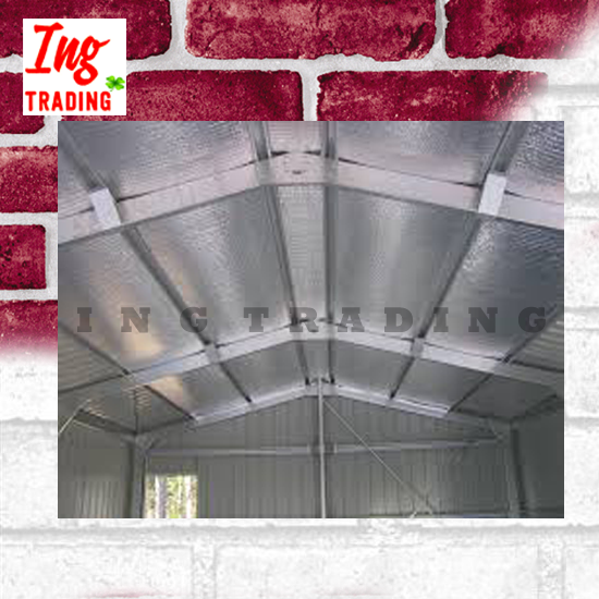 Peredam Aluminium Foil / Peredam Alumunium Foil / peredam panas / peredam suara / peredam panas atap / peredam mobil per 50cm