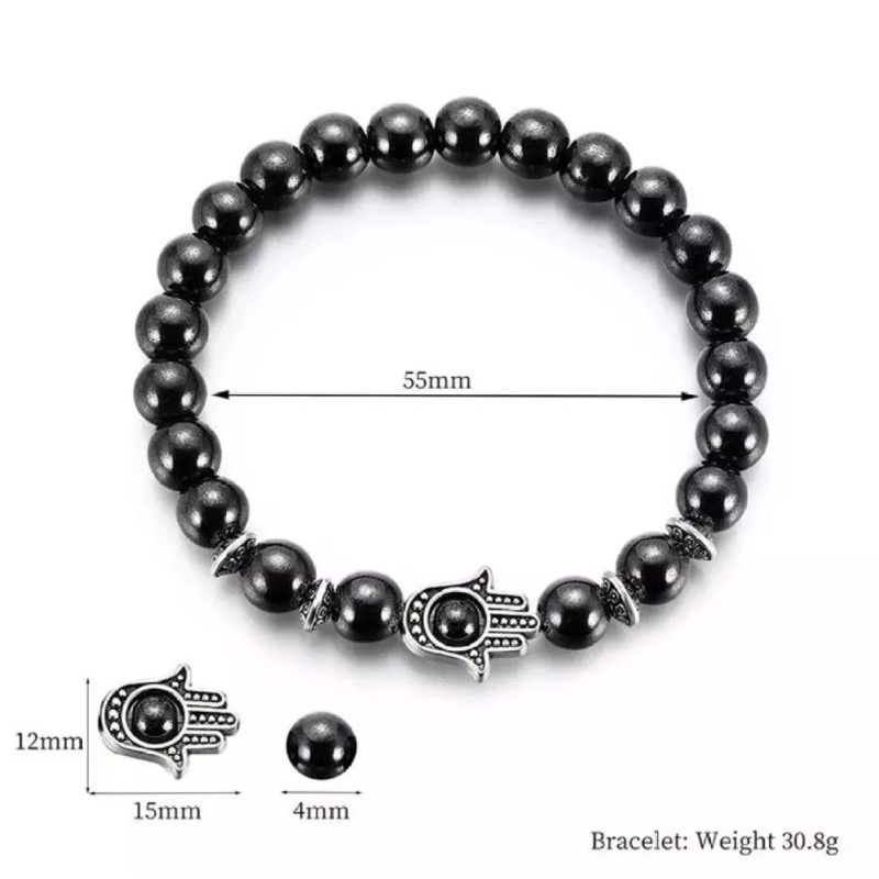 GELANG MAGNETIK TERAPI PRIA DAN WANITA GELANG TANGAN MENURUN BERAT BADAN UNTUK KESEHATAN RENGGANG