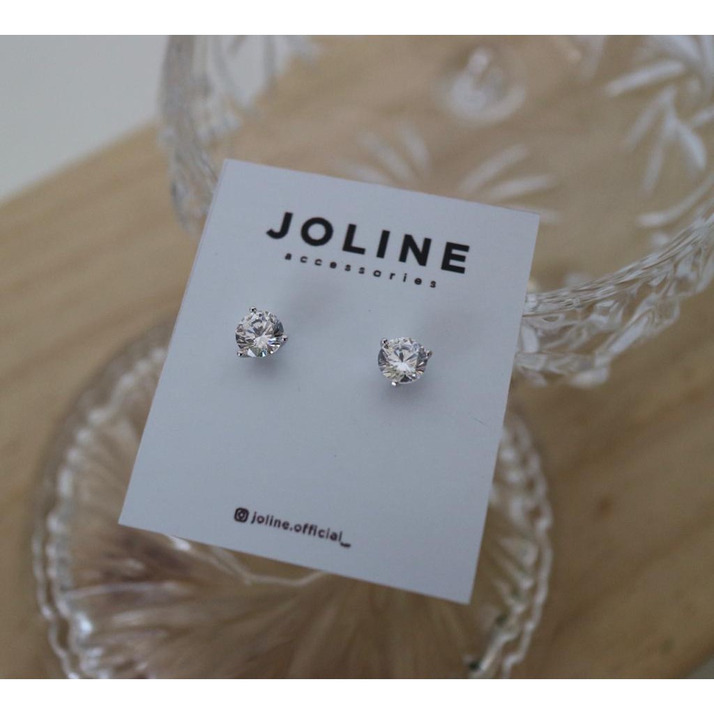 Solitare Earing / Anting Fashion Solitare
